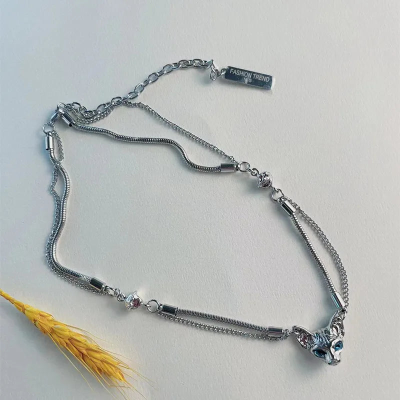 Blaze Feline Necklace