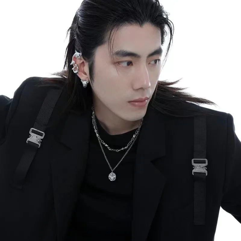 Blaze Feline Earrings