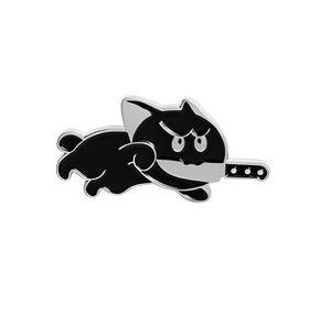 Fierce Cat Brooch