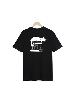 Distracted By Cats And Books T-Shirt