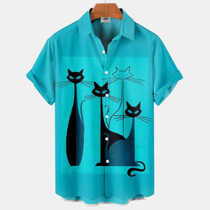 Unique Designed Cats Shirts