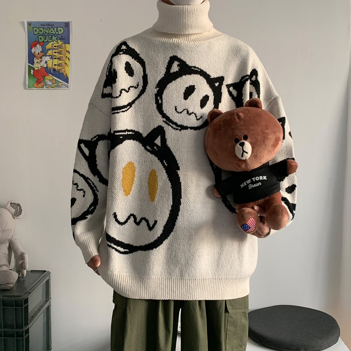 "One Of The Cats" Pullover