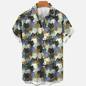 Unique Designed Cats Shirts