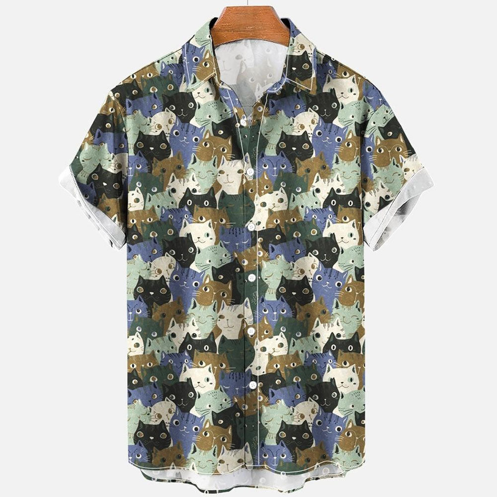 Unique Designed Cats Shirts