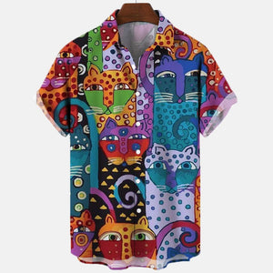 Unique Designed Cats Shirts