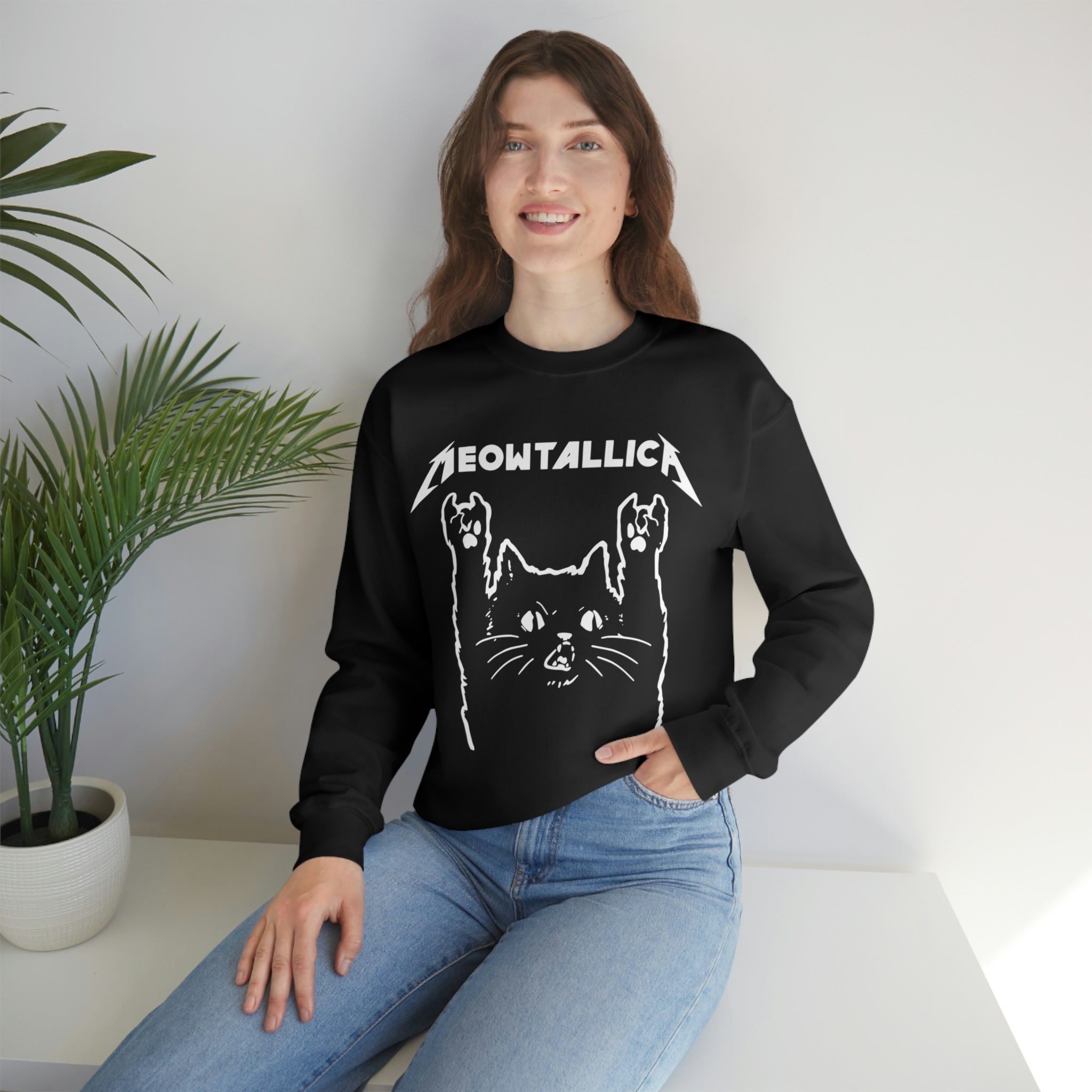 Rock On Cat Sweatshirt