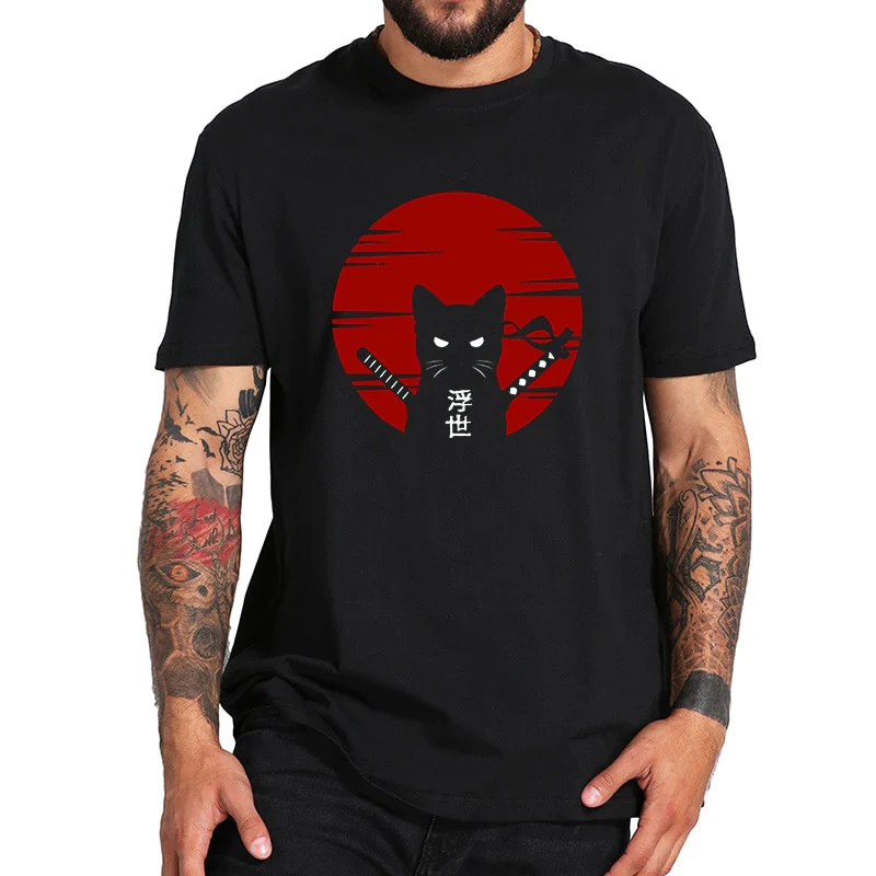 Samurai Cat T-Shirt