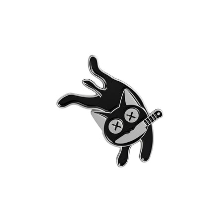 Fierce Cat Brooch