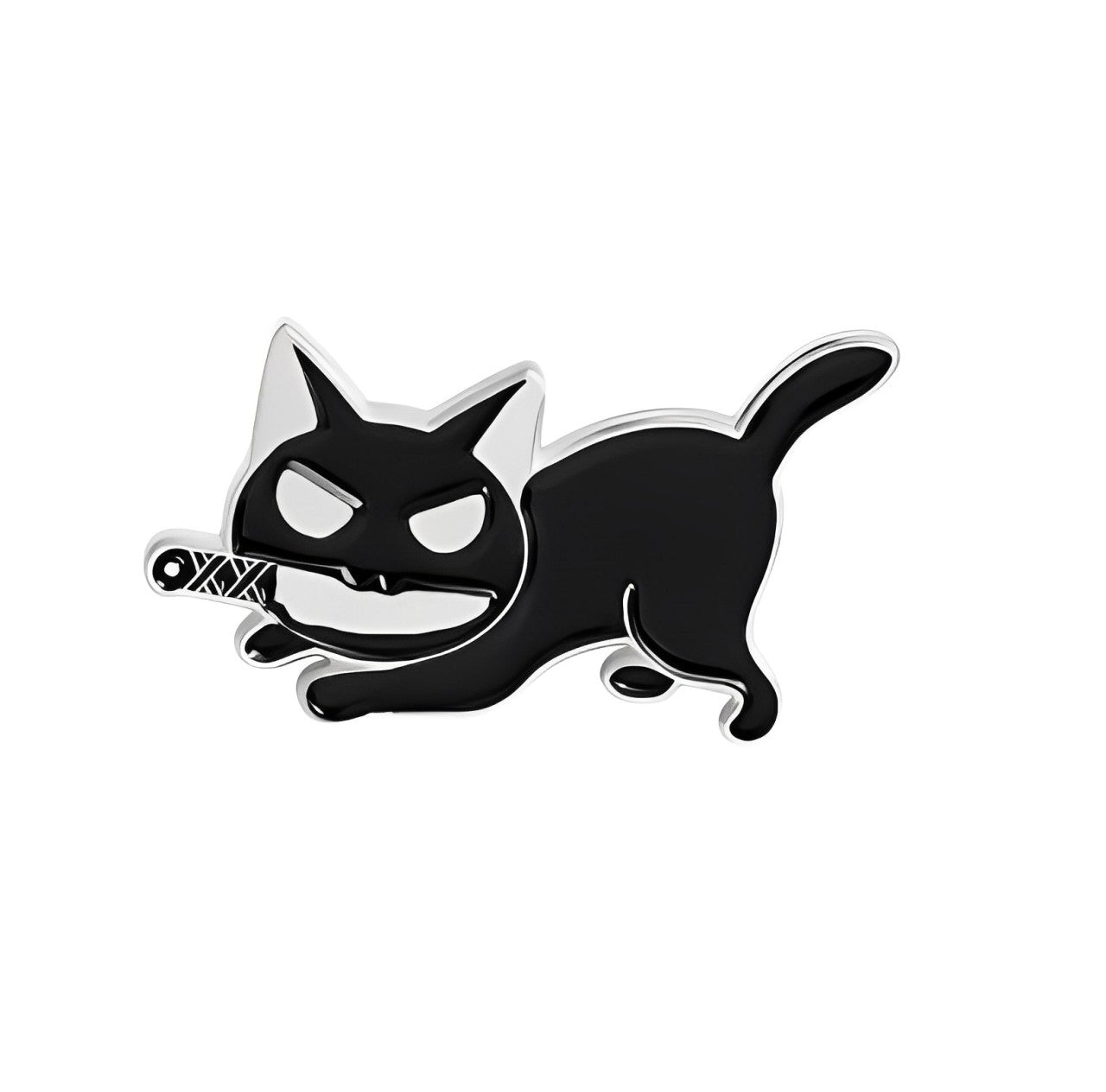 Fierce Cat Brooch