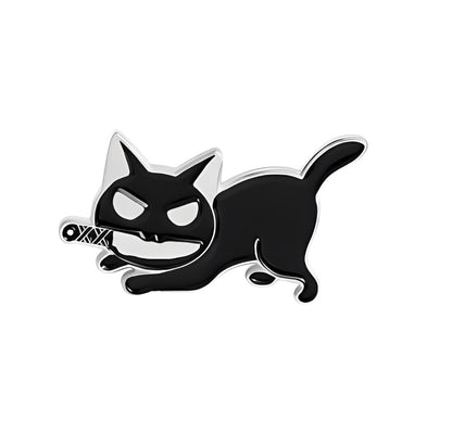 Fierce Cat Brooch