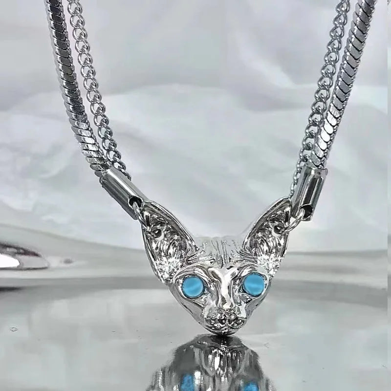 Blaze Feline Necklace