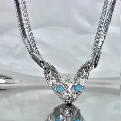 Blaze Feline Necklace