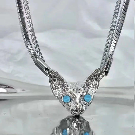 Blaze Feline Necklace