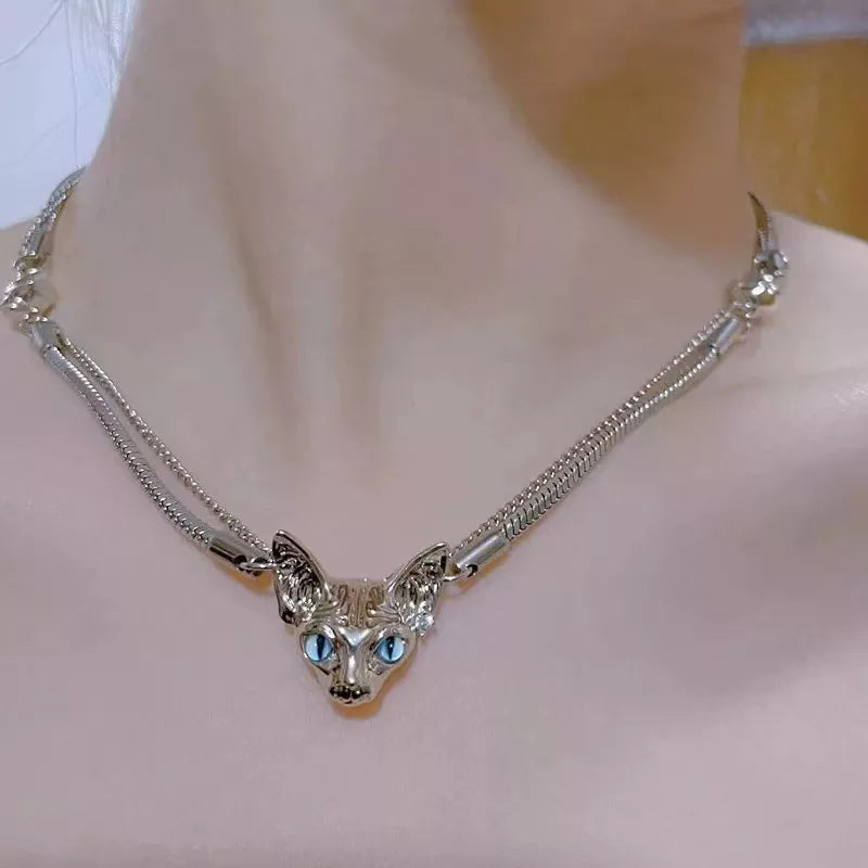 Blaze Feline Necklace