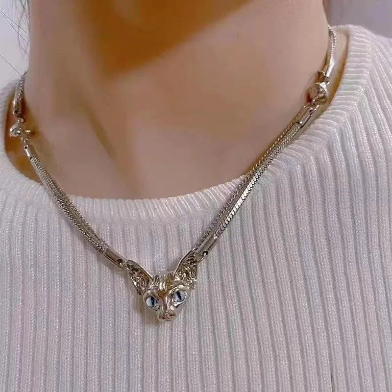 Blaze Feline Necklace