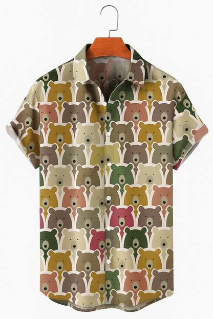Bear Paradise Hawaiian Shirt