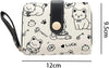 Cute Printed Cat Coin Purse Women Fashion Mini Purses High Quality PU Leather Wallet Perfect for Women's Daily Carrying Card Bag