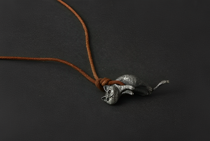 Vintage Cat Necklace