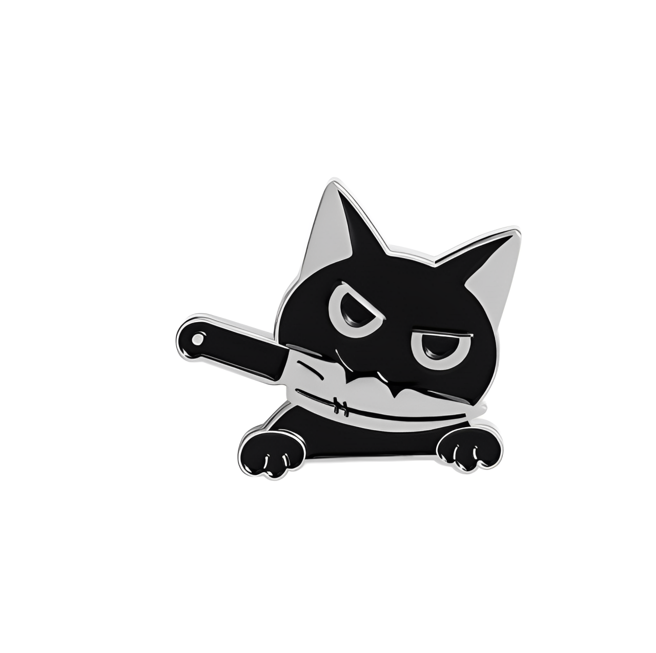 Fierce Cat Brooch