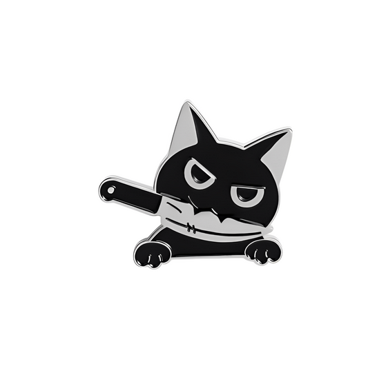 Fierce Cat Brooch