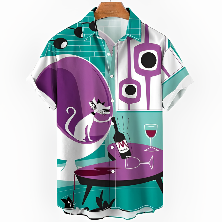 Wine & Whiskers Shirt