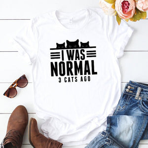 Keorm I Was Normal 3 Cats Ago T-shirt