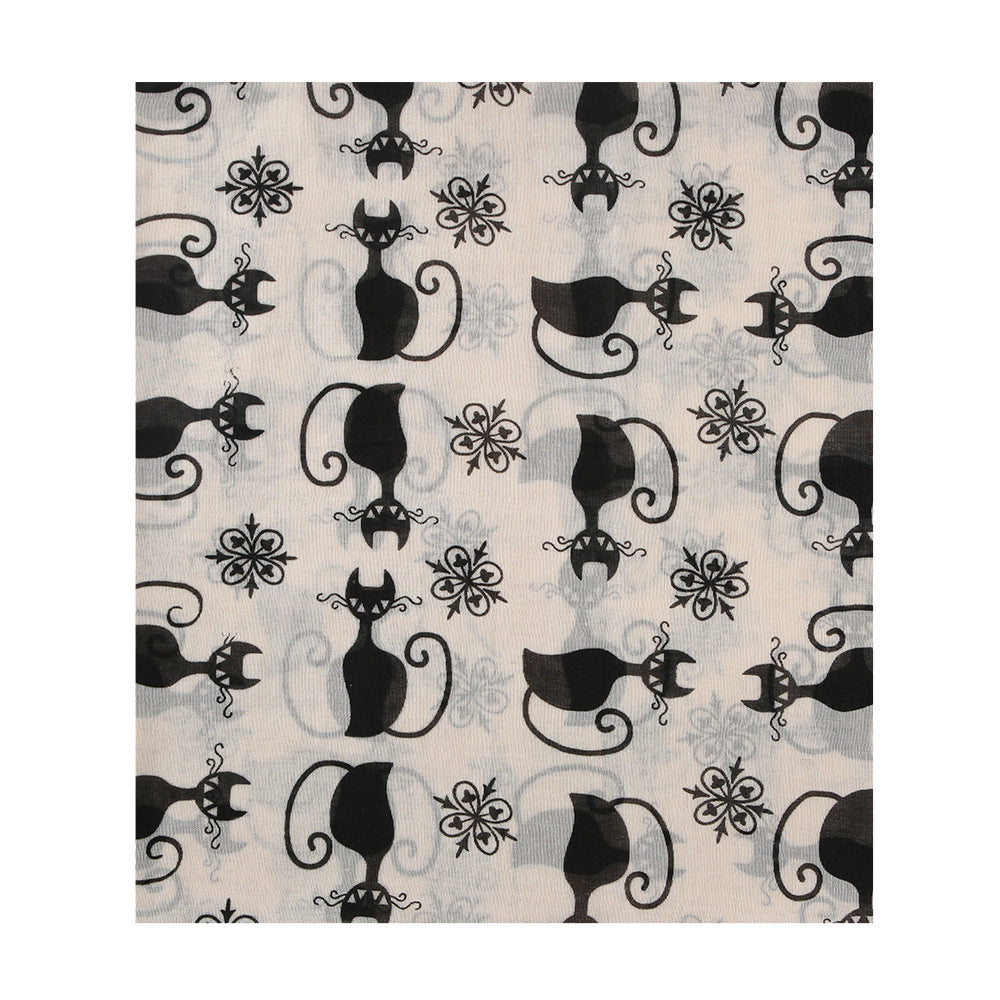 Feline Fashion Scarf