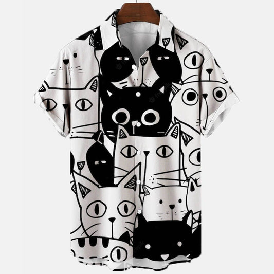 Unique Designed Cats Shirts