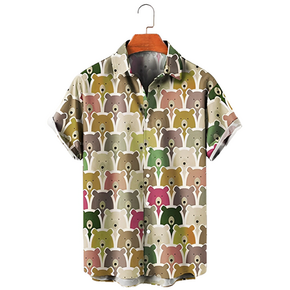 Bear Paradise Hawaiian Shirt