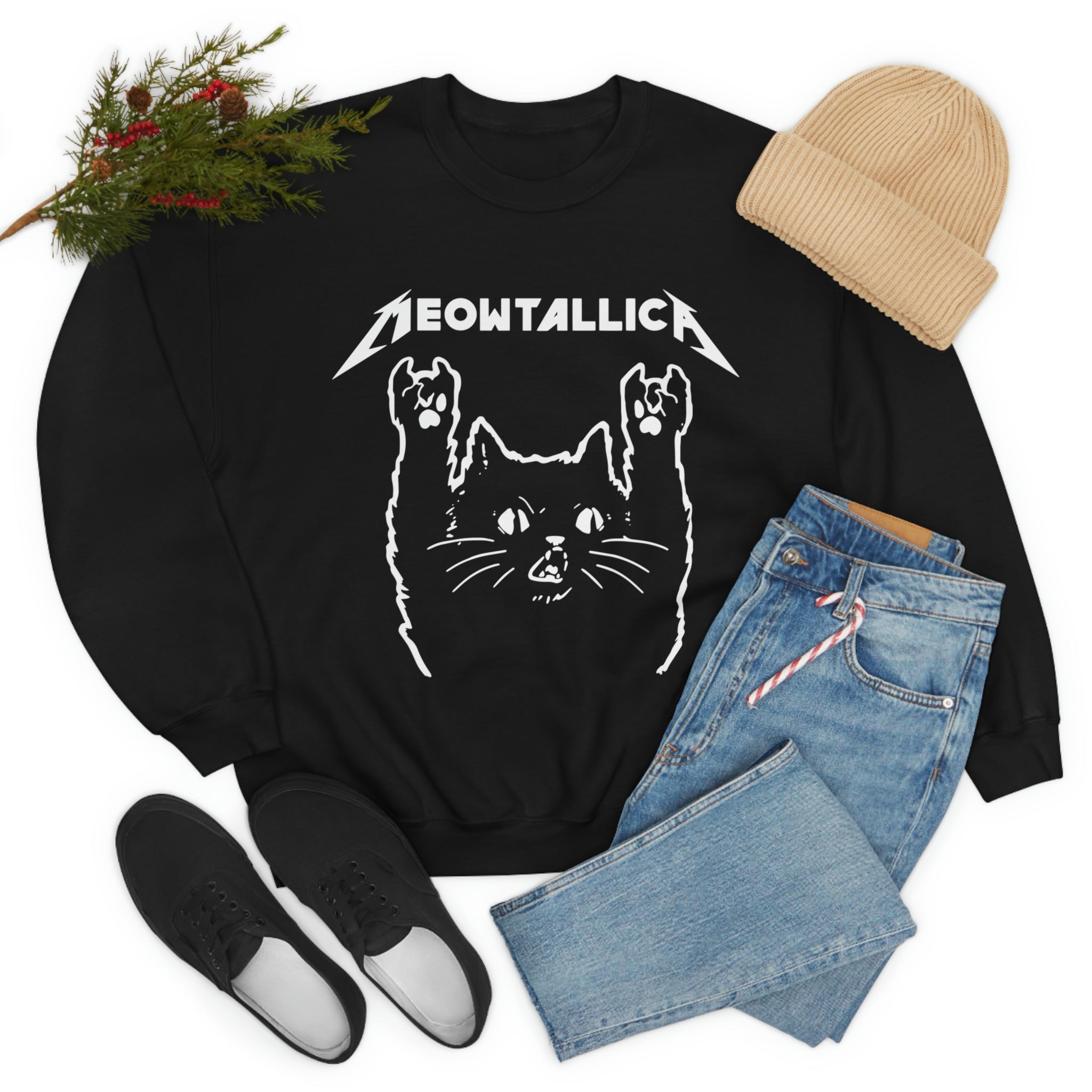 Rock On Cat Sweatshirt