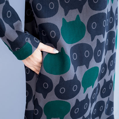 Cat Face Fashion Hoodie